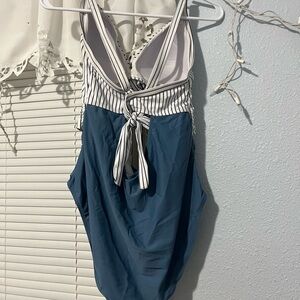 Amazon One Piece cut-out swimsuit